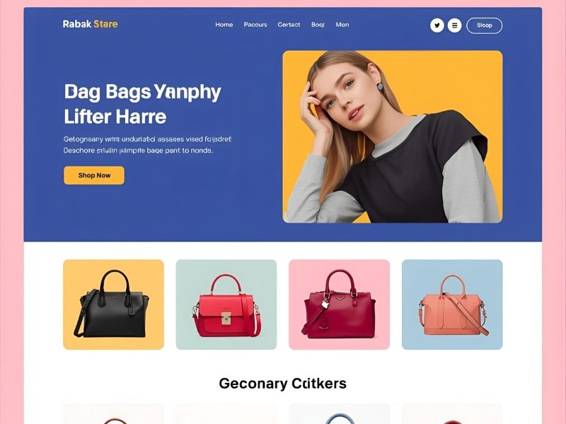 Como Montar Uma Loja Online de Bolsas